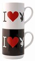 Tasse 2er Set  - I LOVE PLAYBOY