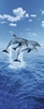 Foto - FOTOTAPETE - DELPHINE - THREE DOLPHINS