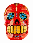 CANDY SKULLS BOX RED