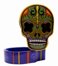 CANDY SKULLS SMALL BOX GREEN