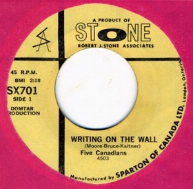 FIVE CANADIANS - Writing On The Wall