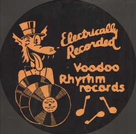 SLIPMAT - Voodoo Rhythm Record Slipmat Record Wolf