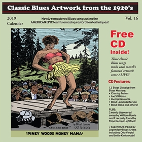 CLASSIC BLUES ARTWORK FROM THE 1920s - 2019 Calendar