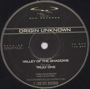 Origin Unknown (Andy C) - Valley Of The Shadows / Truly One (The Original Mixes)