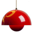 FlowerPot Lampe  - rot