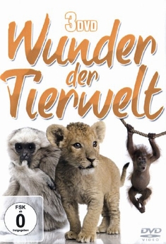WUNDER DER TIERWELT - WILDE TIERE...  (3 DVDS)