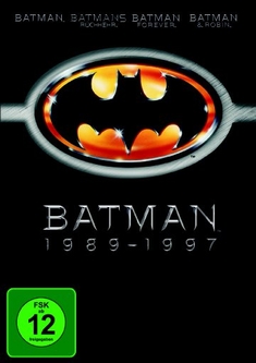 BATMAN 1-4  [4 DVDS] - Tim Burton, Joel Schumacher