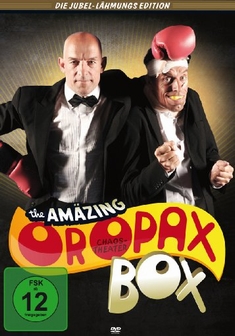 CHAOSTHEATER OROPAX - THE AMÄZING BOX  [4 DVDS] - NICHT MEHR LIEFERBAR!!!!!!!!!