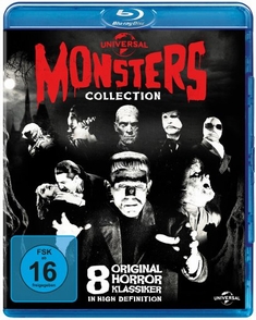 MONSTERS COLLECTION  [8 BRS] - George Waggner, Karl Freund, James Whale, Tod Browning