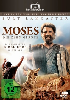 MOSES - DIE ZEHN GEBOTE  [3 DVDS] - Gianfranco de Bosio
