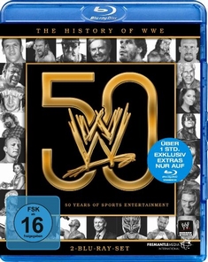 THE HISTORY OF WWE - 50 YEARS OF SP...  [2 BRS]
