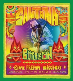 SANTANA - LIVE FROM MEXIKO  (+ CD) - Nick Wickham