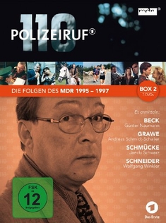POLIZEIRUF 110 - MDR BOX 2  [3 DVDS] - Thomas Jacob, Andreas Dresen, Christian Steinke, Matti Geschonneck