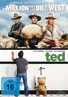 TED & A MILLION WAYS TO DIE IN THE WEST  [2 DVD]