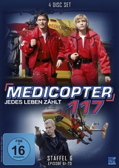 MEDICOPTER 117 - STAFFEL 6  [4 DVDS] - Thomas Nikel