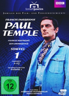 FRANCIS DURBRIDGE - PAUL TEMPLE - BOX 1  [4 DVD] - Douglas Camfield, Ken Hannam, George Spenton-Foster