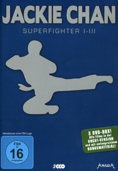 JACKIE CHAN - SUPERFIGHTER 1-3  [3 DVDS] - UNCUT - Jackie Chan, Chuen Chan, Lo Wei, Sammo Hung