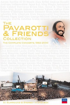 PAVAROTTI & FRIENDS - COLLECTION  [4 DVDS]