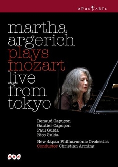 MARTHA ARGERICH PLAYS MOZART - LIVE FROM TOKYO - Kazuaki Sasai