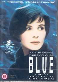 THREE COLOURS BLUE (DVD) - Krzysztof Kieslowski