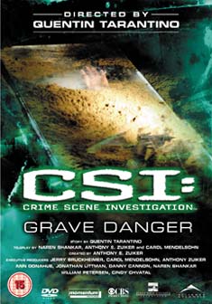 CSI GRAVE DANGER (DVD) - Quentin Tarantino
