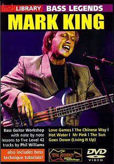 BASS LEGENDS-MARK KING (DVD)