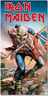 Iron Maiden Strandlaken - The Tropper (Eddie)