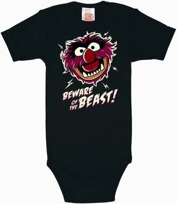 Babybody - Beware of the Beast - Muppets -  schwarz