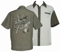 STEADY CLOTHING BOWLING HEMD  - STEADY MOTEL 