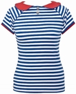 MADEMOISELLE Y�Y� - PAULETTE TOP - STREIFEN