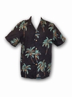 Original Hawaiihemd - Coconut Tree - Schwarz - Paradise Found Modell: CoTrblack