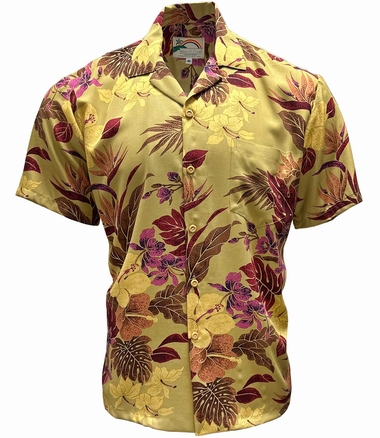 Original Hawaiihemd - Hilo - Gold - Paradise Found