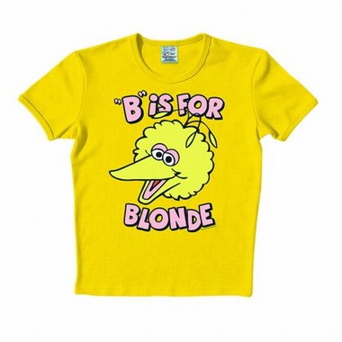 Logoshirt - Sesamstrasse - B Is For Blonde Shirt
