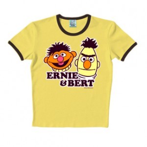 Logoshirt - Sesamstrasse - Ernie und Bert Shirt