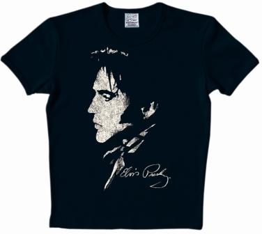Logoshirt - Elvis Shirt  - Potrait - Black