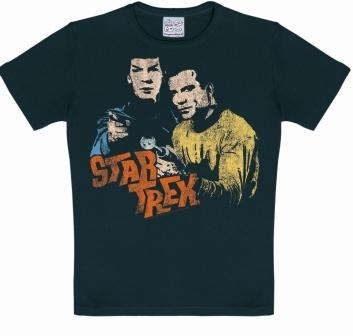 Kids-Shirt - Star Trek - Spock & Kirk