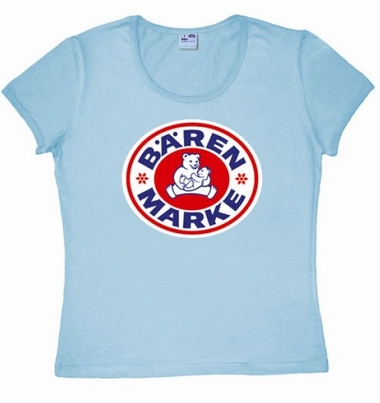 Logoshirt - Brenmarke  - Girl Shirt  Hellblau