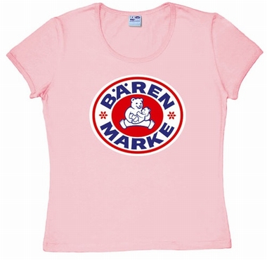 Logoshirt - Brenmarke  - Girl Shirt  pink