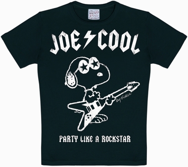 Kids Shirt - Peanuts - Joe Cool Rockstar
