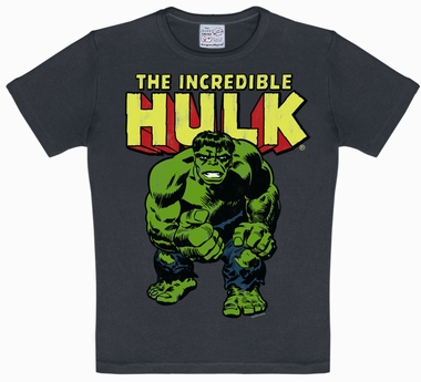 Logoshirt - Hulk Kids Shirt - Marvel - Blau