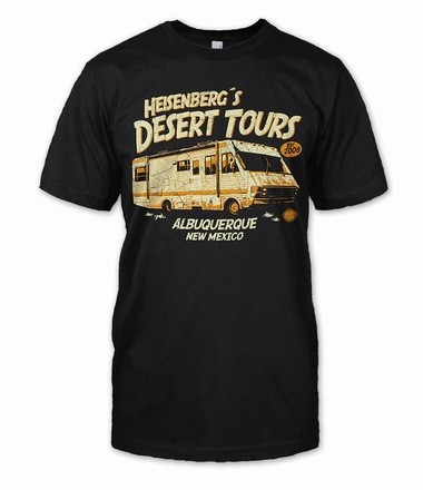 Breaking Bad T-Shirt HEISENBERGS DESERT TOURS