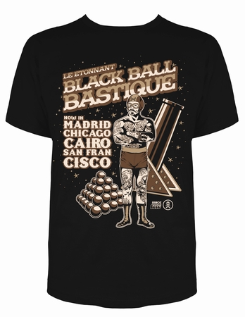 Black Ball Bastique - Steady Clothing T-Shirt