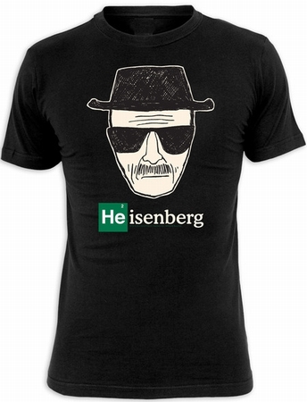 Breaking Bad T-Shirt Heisenberg Walter White - Schwarz