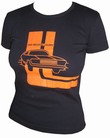 500 MILES TO GLORY - GIRLIE SHIRT - BLUE