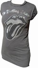 Amplified - Rolling Stones Tongue Glitzer Shirt - Girl