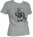 Domina - Grey - Girl Shirt Modell: BON0016Grey-Girl