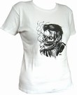 Smoke Kills - White - Girl Shirt Modell: BON0018White-Girl