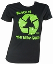 Emily The Strange -  Black Is The New Green Shirt