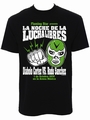 MEXICAN WRESTLING SHIRT BLACK - MEN