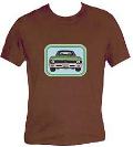 NOVA SS TS RETRO SHIRT - BROWN